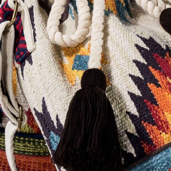 Handmade Boho Chic Bucket Bag - Picture 5 of 7